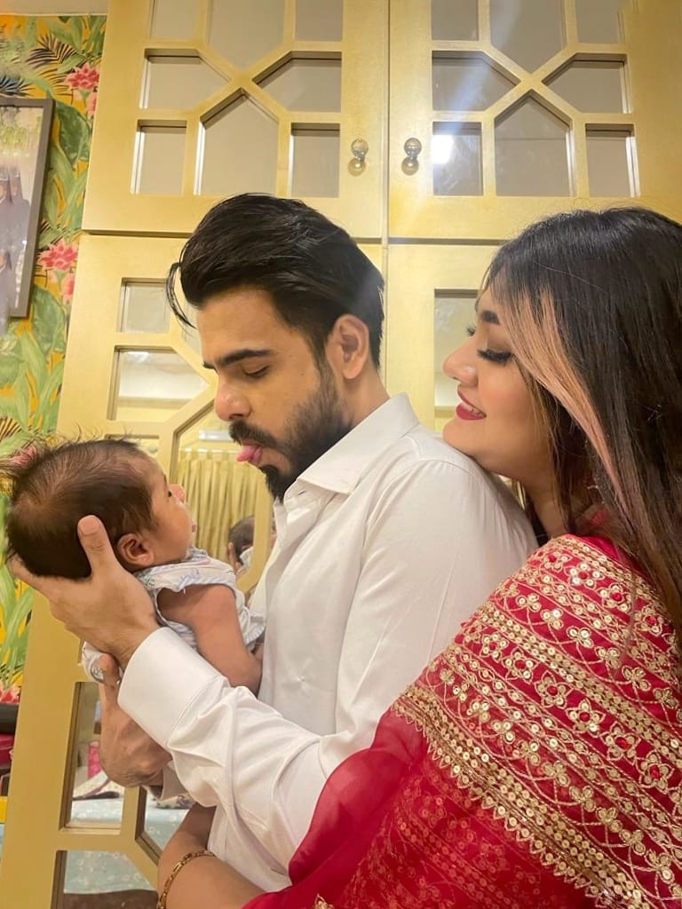 Siam-Abonti celebrate two months of parenthood, reveal child's name