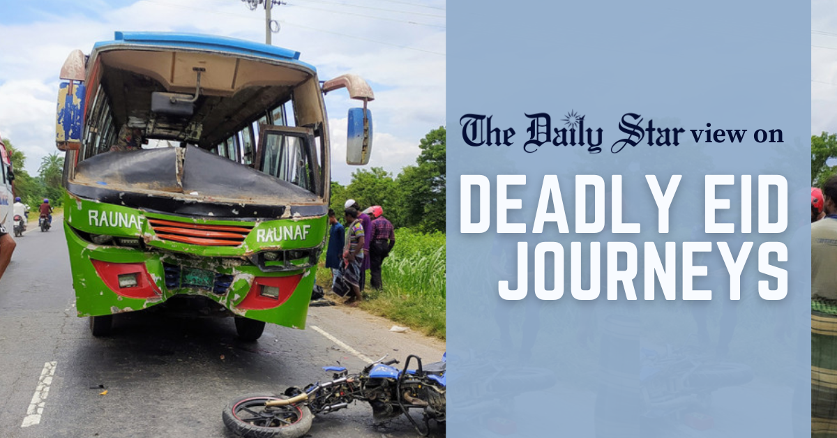 Don’t normalise deadly Eid journeys