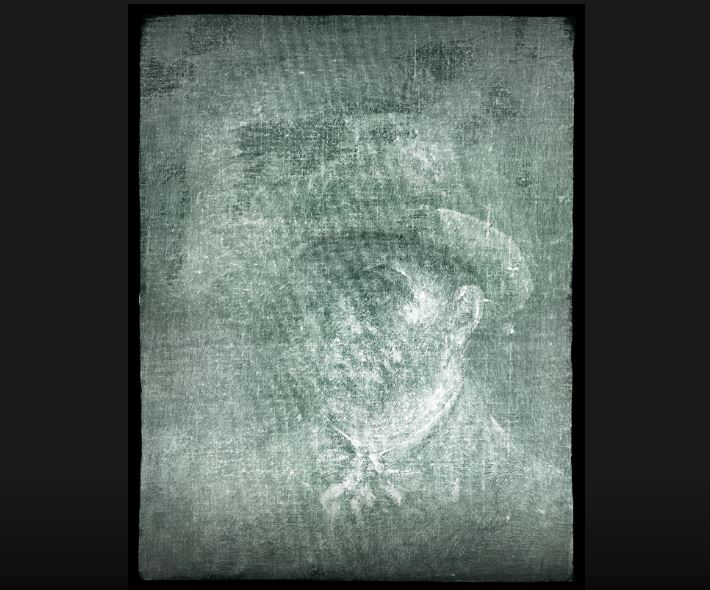 Van Gogh's self portrait found underneath one of his paintings Art