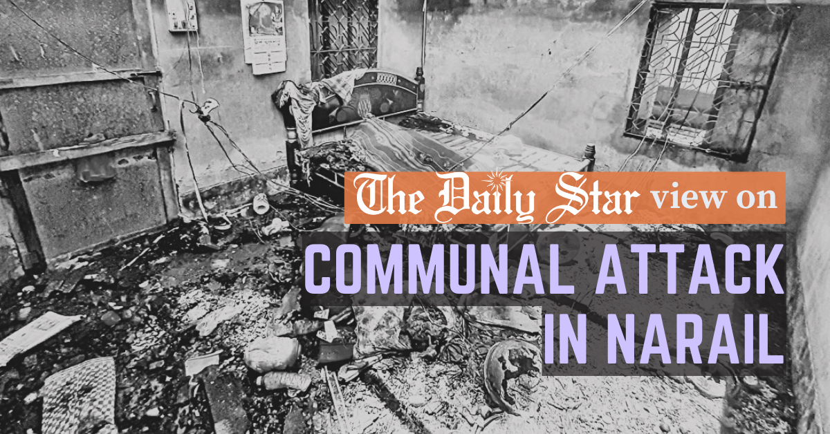 A brazen display of religious intolerance