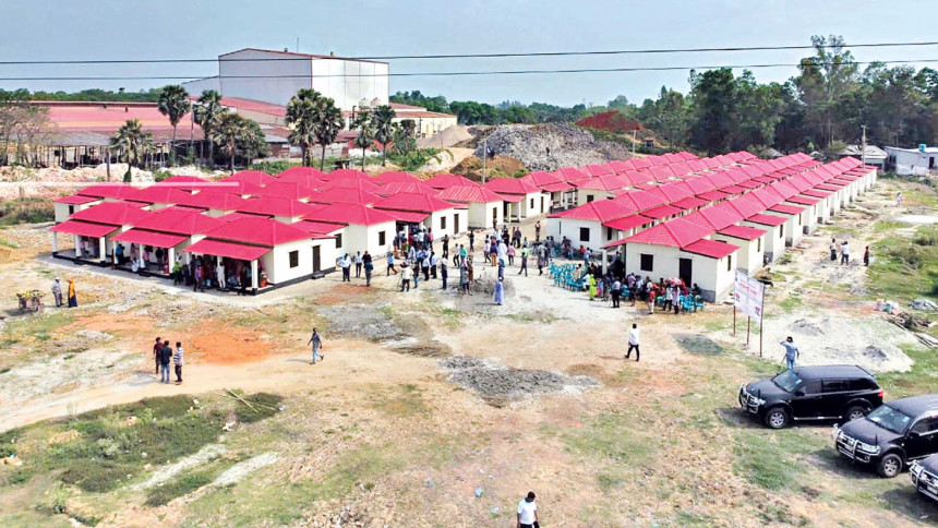 Every Bangladeshi will have a home, an address one day, PM hopes