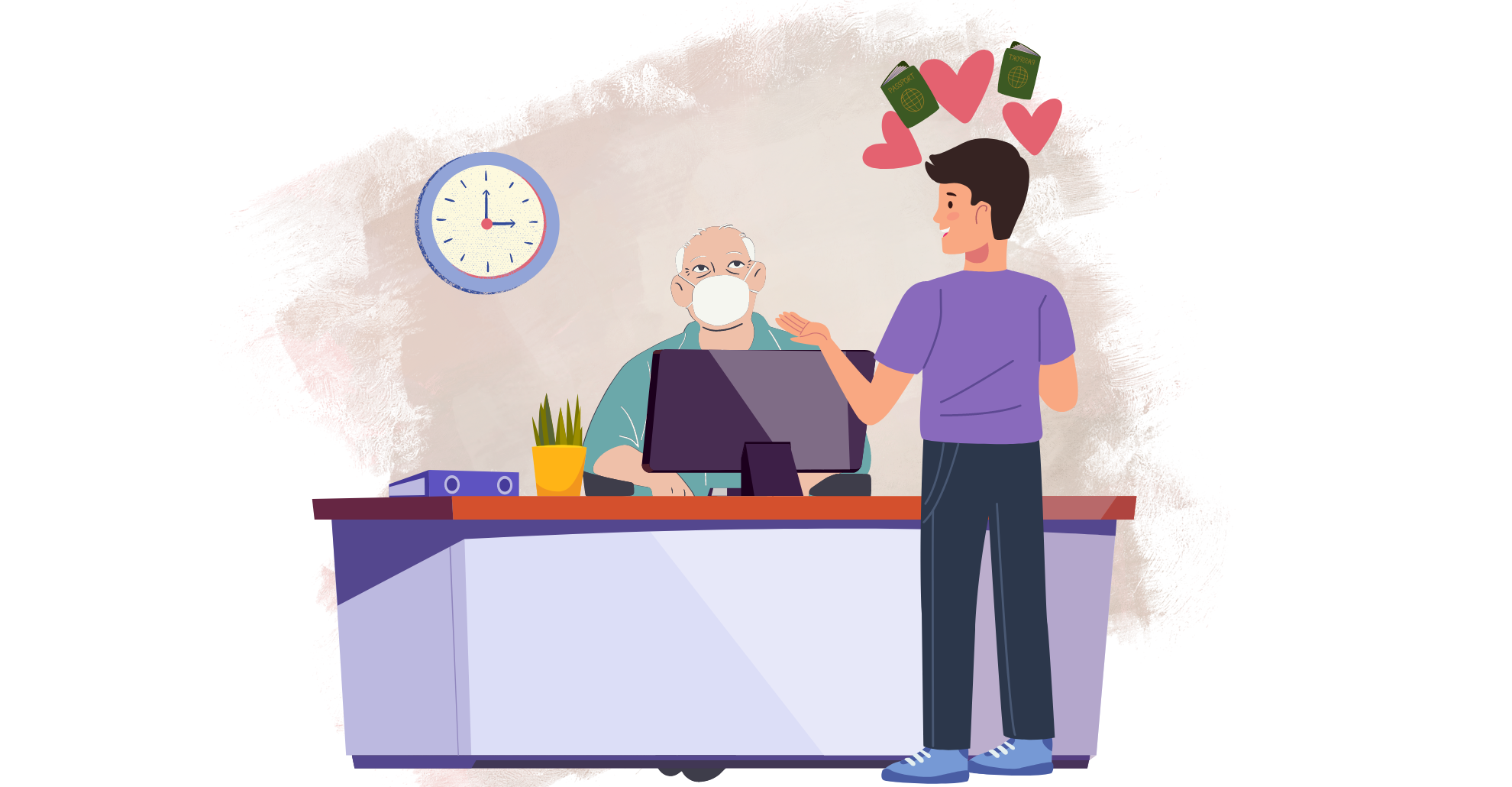 How I found the love of my life at the Passport Office