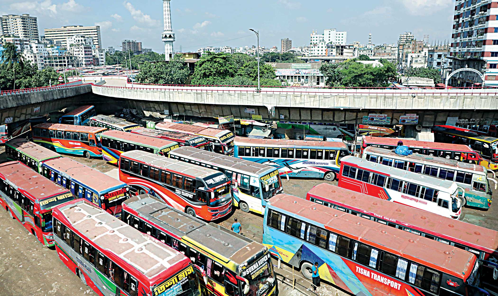 Commuters dealt the first blow