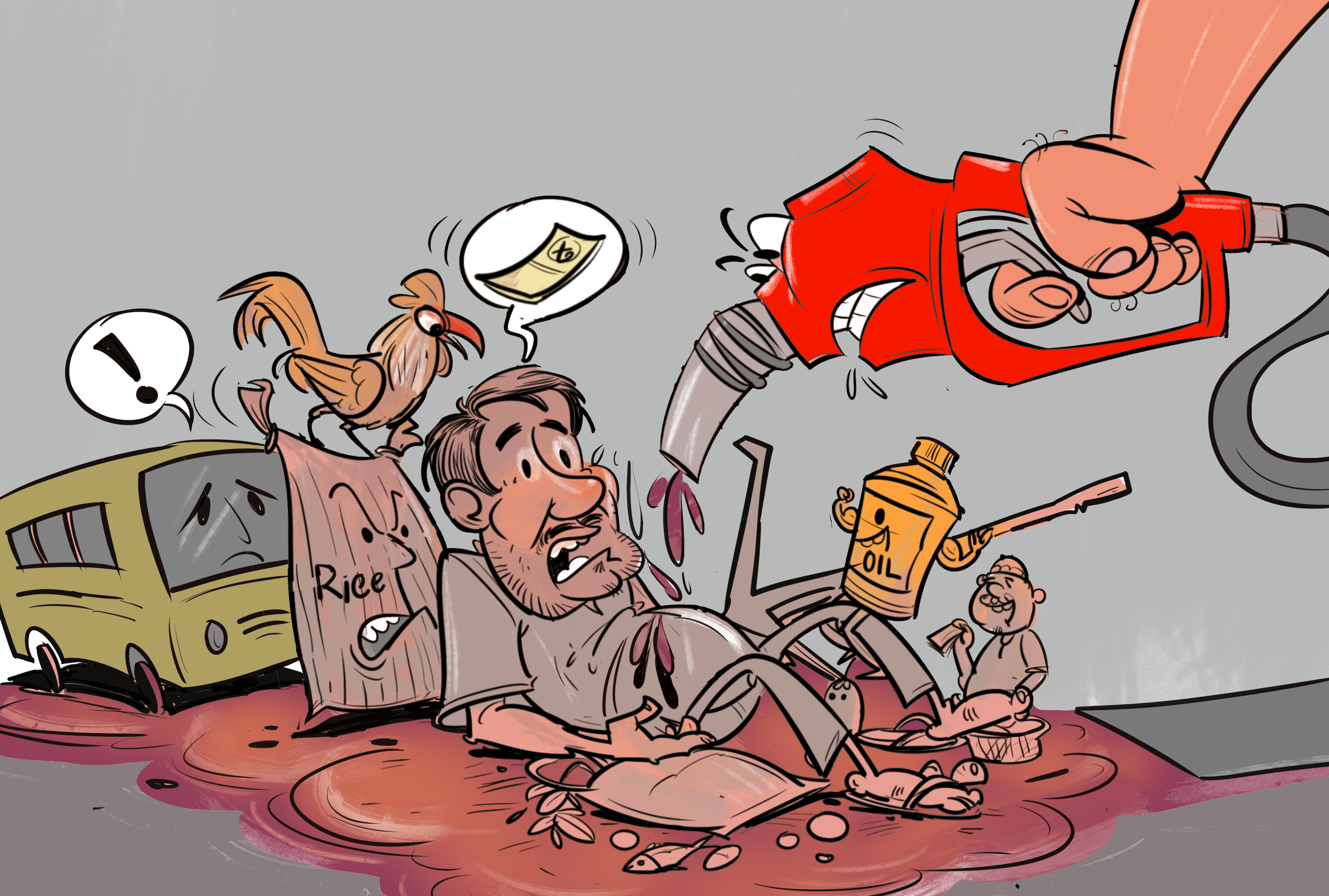 How will the common people survive?