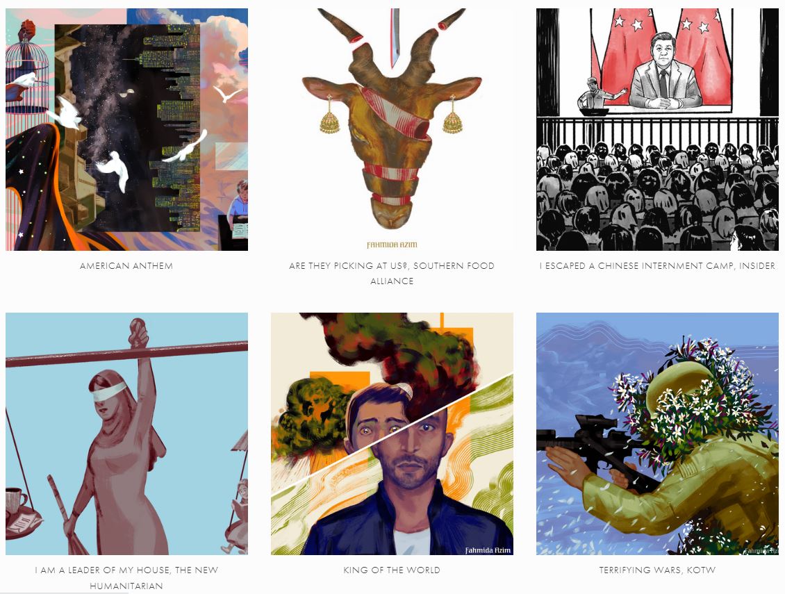 After Ponir Hossain, now illustrator Fahmida Azim claims the Pulitzer for Bangladesh