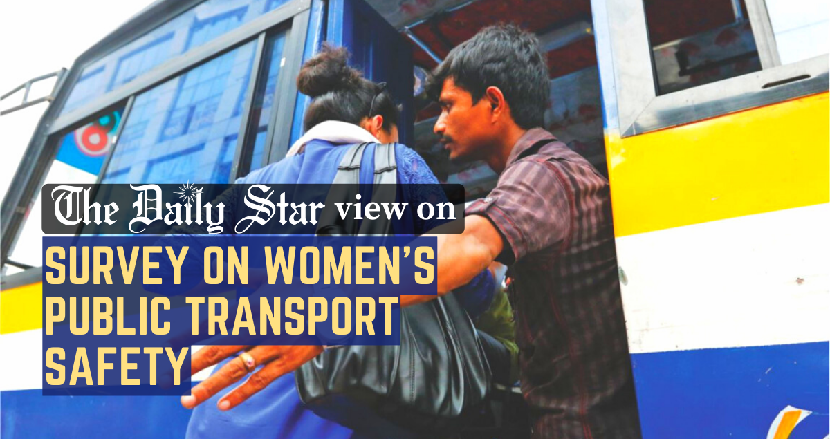 Nothing is being done about women's safety on public transport