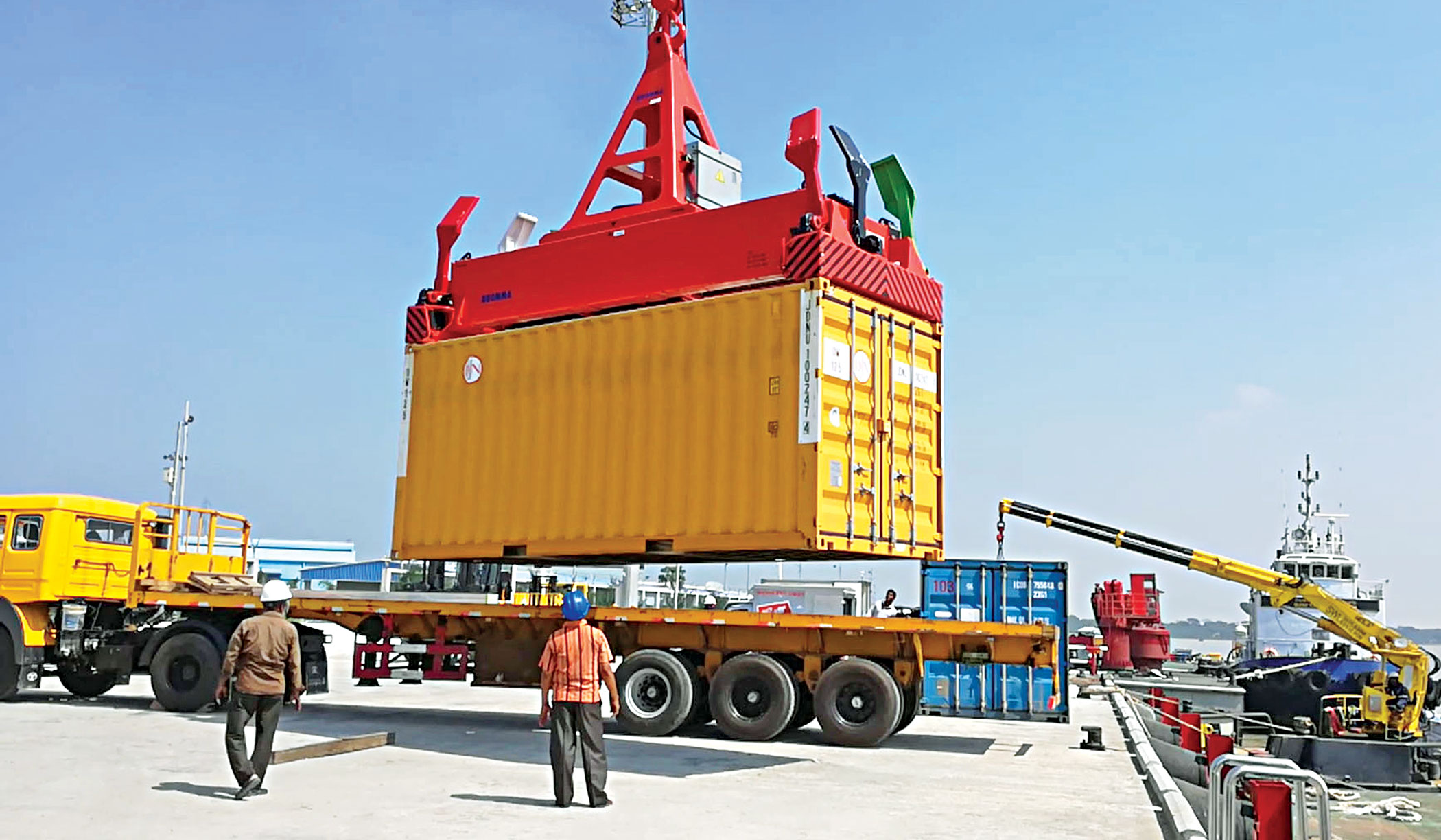 Coal import fuels Payra port activities