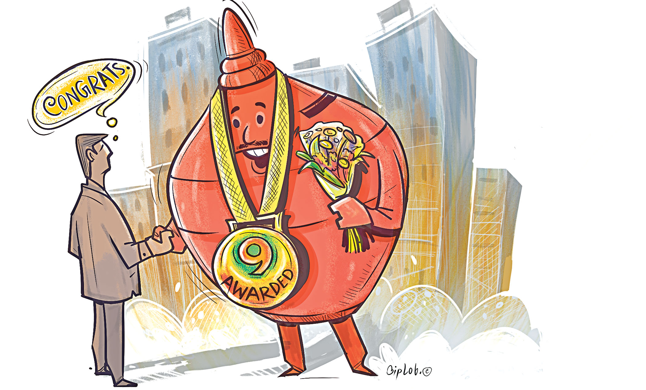 From bottomless basket to a role model