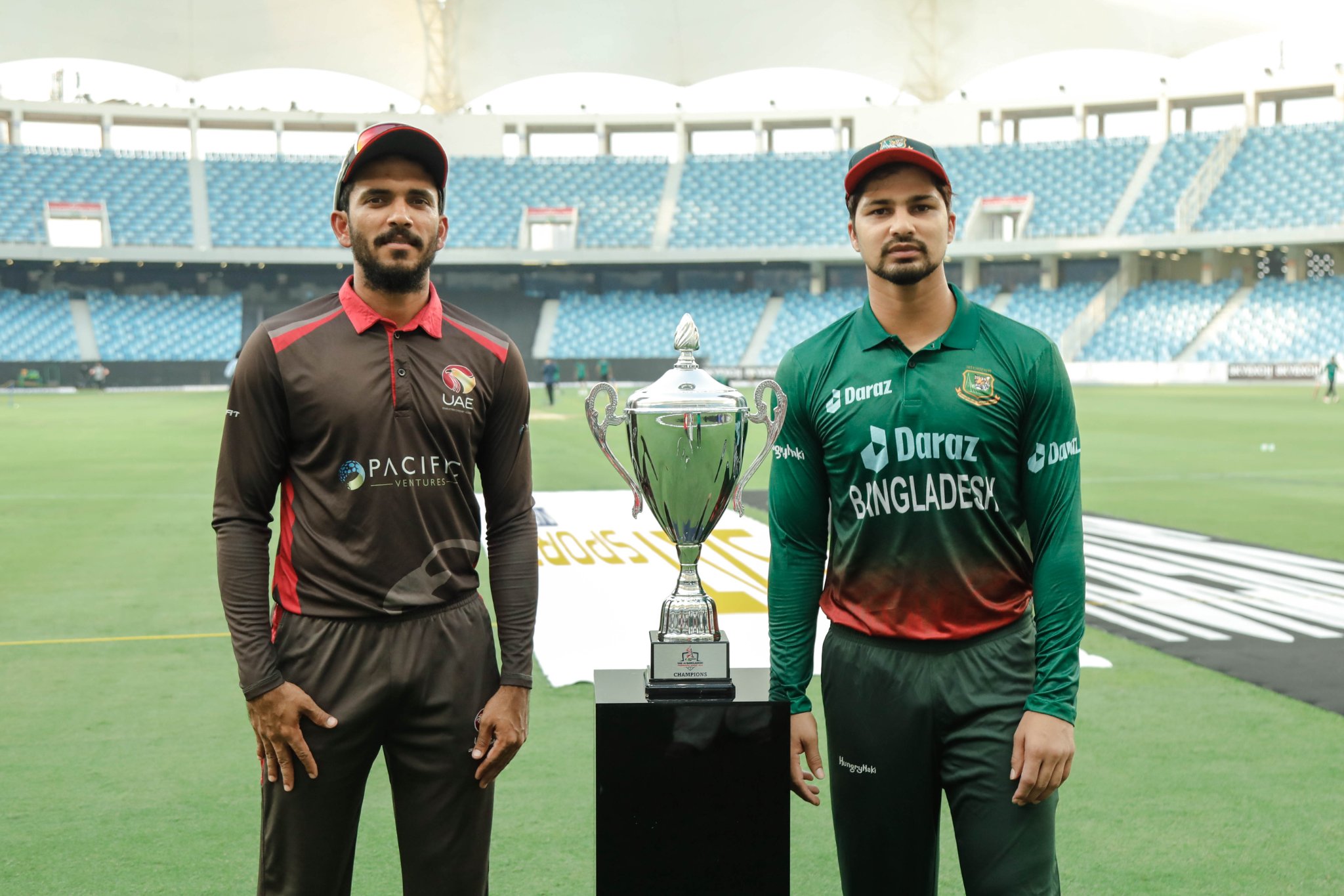 Tigers scrape through to win against UAE in first T20I