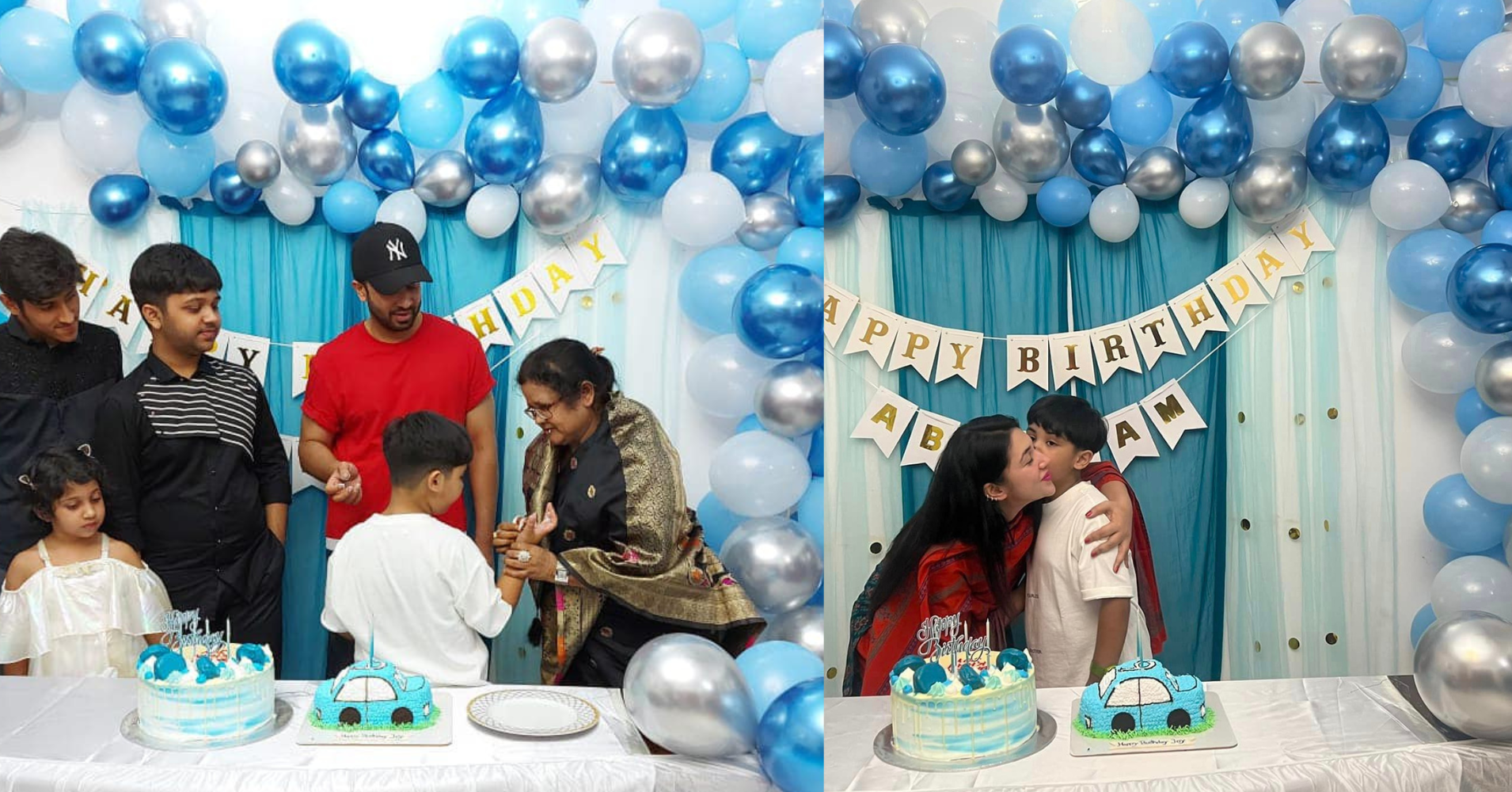 Shakib Khan, Apu Biswas celebrate son’s birthday together