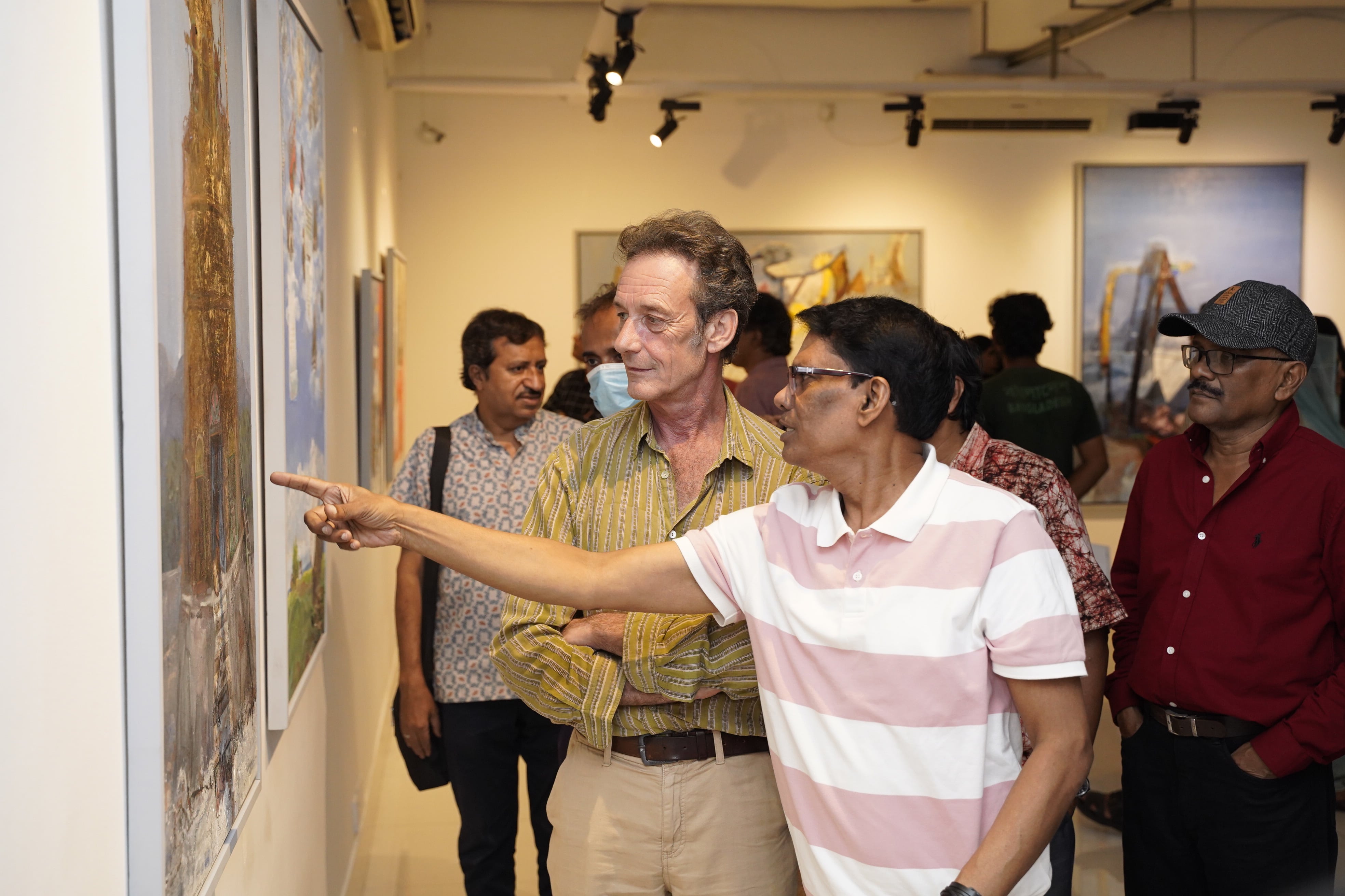 A search for space and meaning: Iftikhar Uddin Ahmed’s solo exhibition ends today