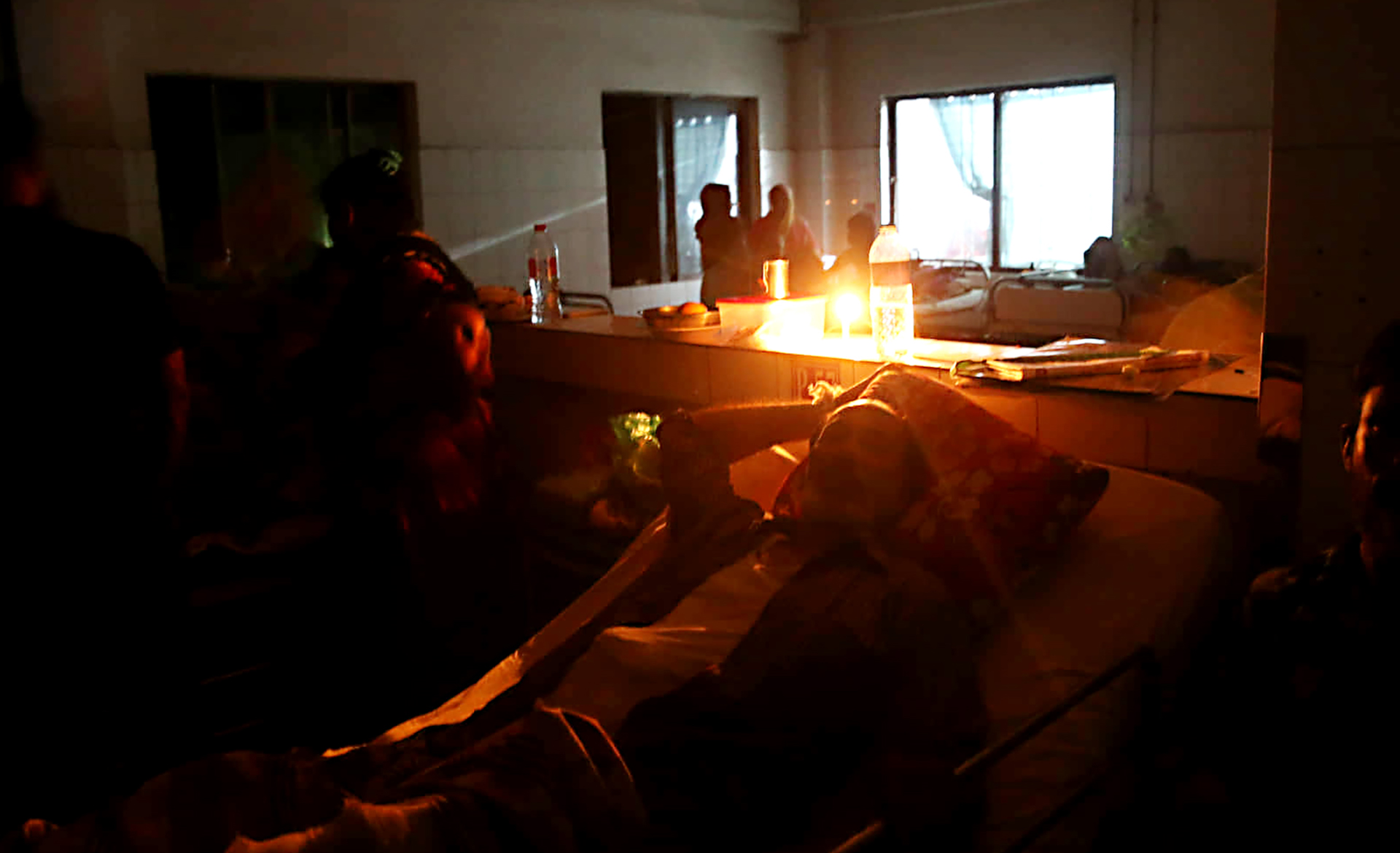 Patients suffer, hospital authorities worried as nation in the grips of blackout