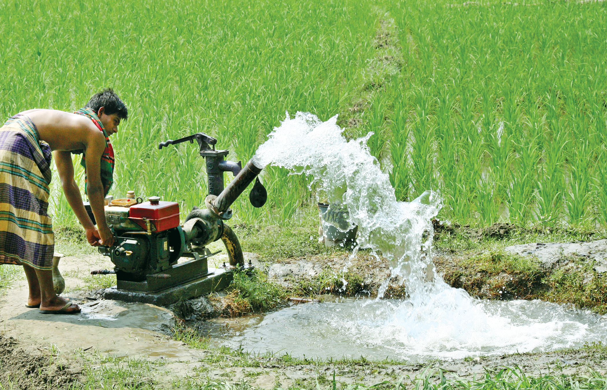 Farmers kick-start a freshwater machine