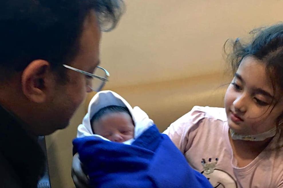 Riaz blessed with baby boy