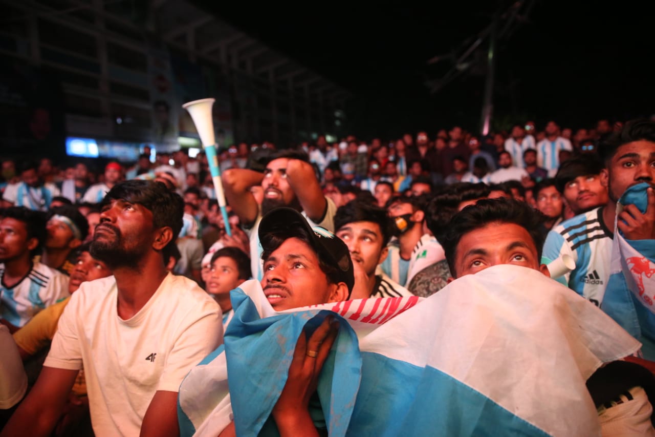 Argentina and Bangladesh: two nations united by football