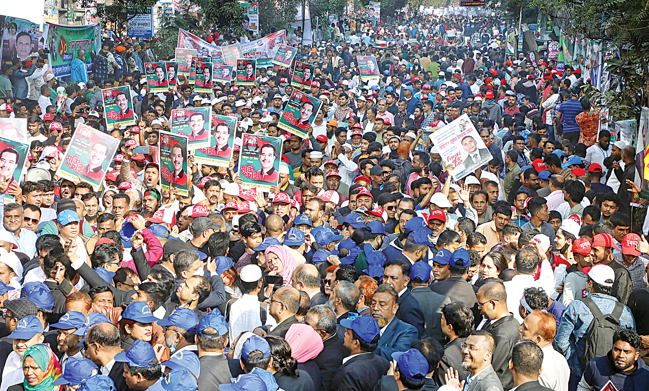 Peaceful BNP rally brings sigh of relief