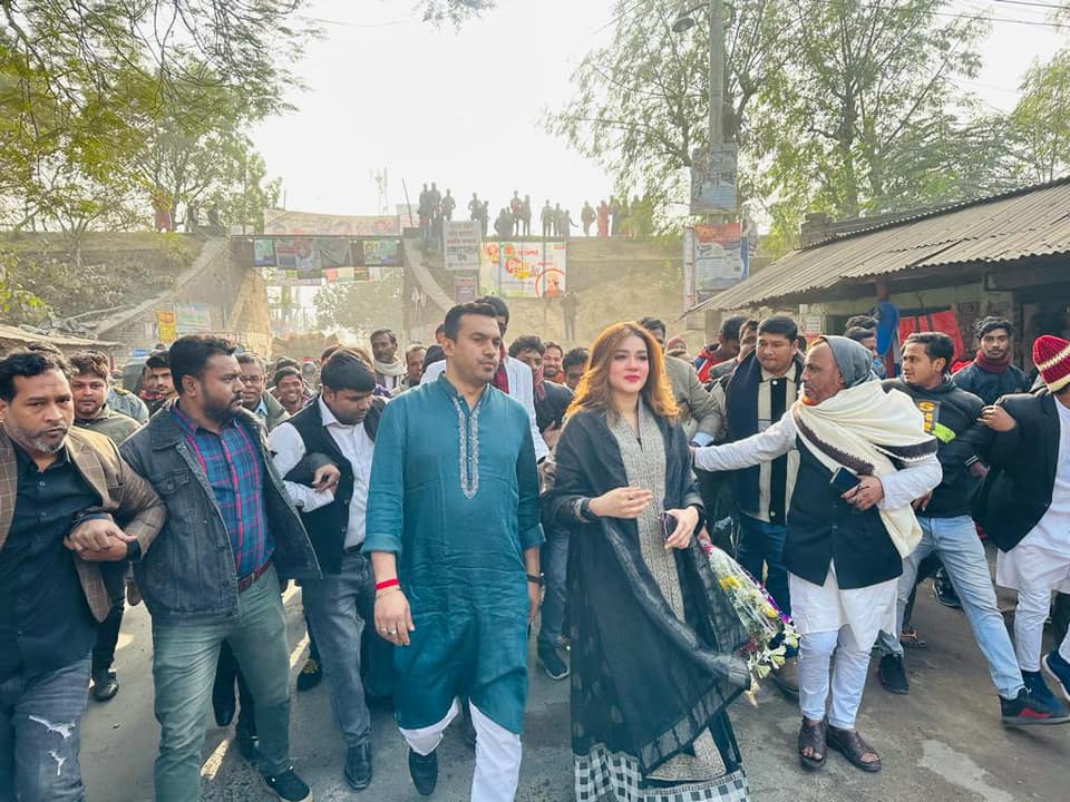 Mahiya Mahi only wants Chapainawabganj’s development&nbsp;