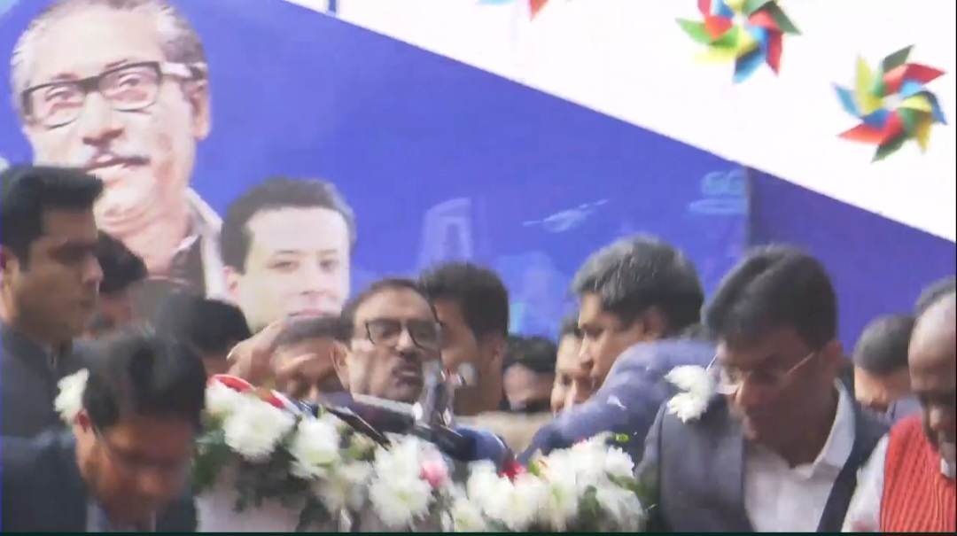 BCL anniversary: rally stage breaks down during Quader's speech