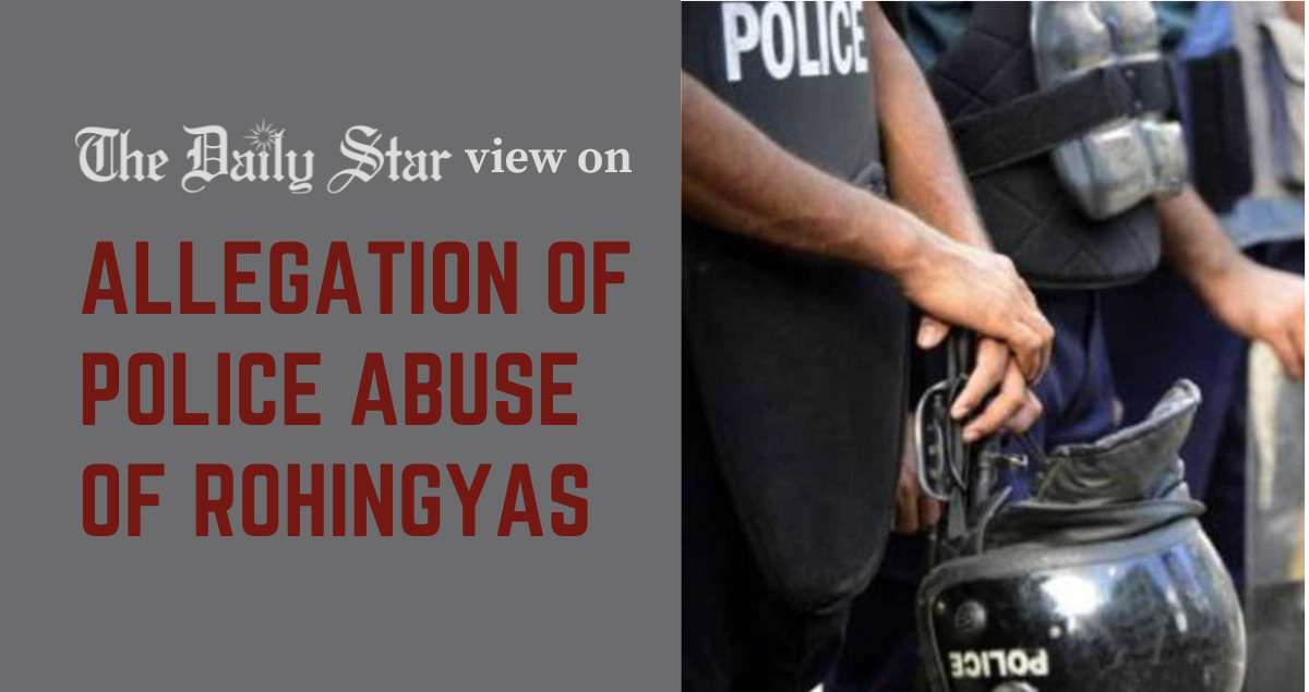 Police running riot in Rohingya refugee camps?