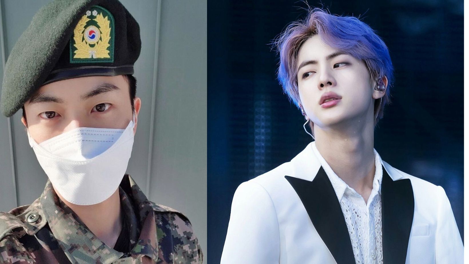 BTS' Jin updates fans with military photos 
