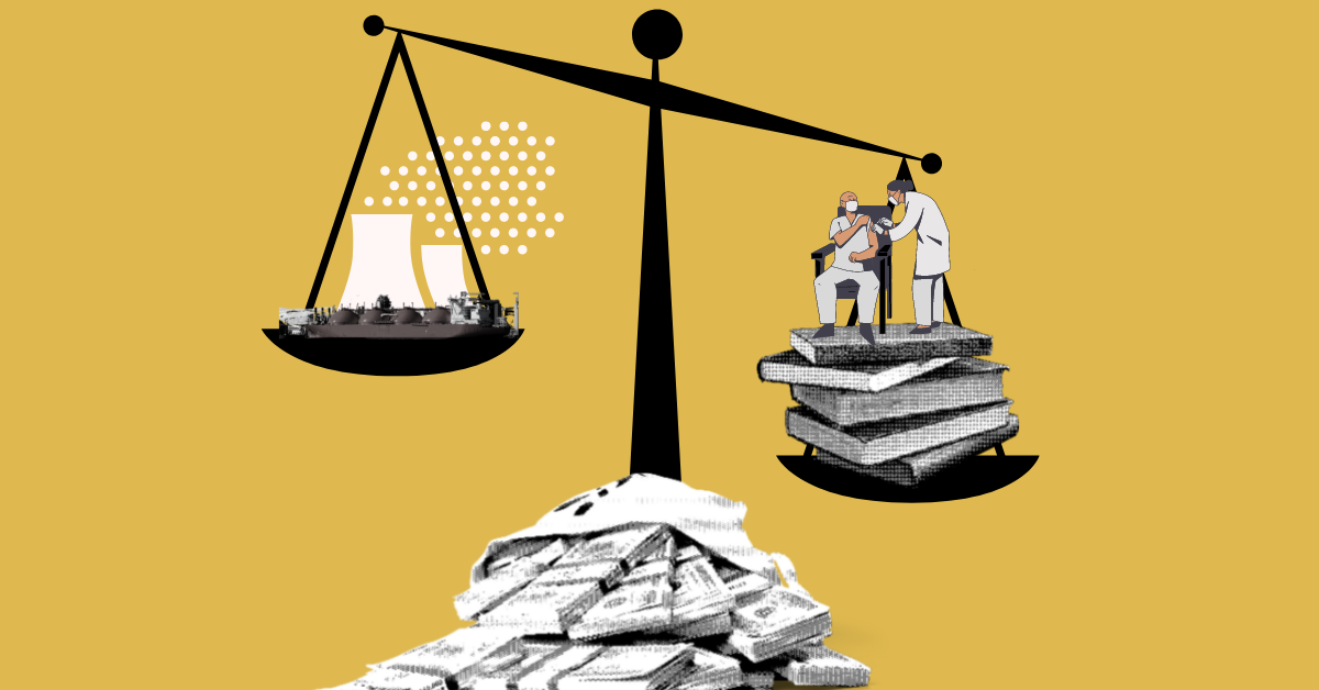 How do LNG subsidies affect public spending?