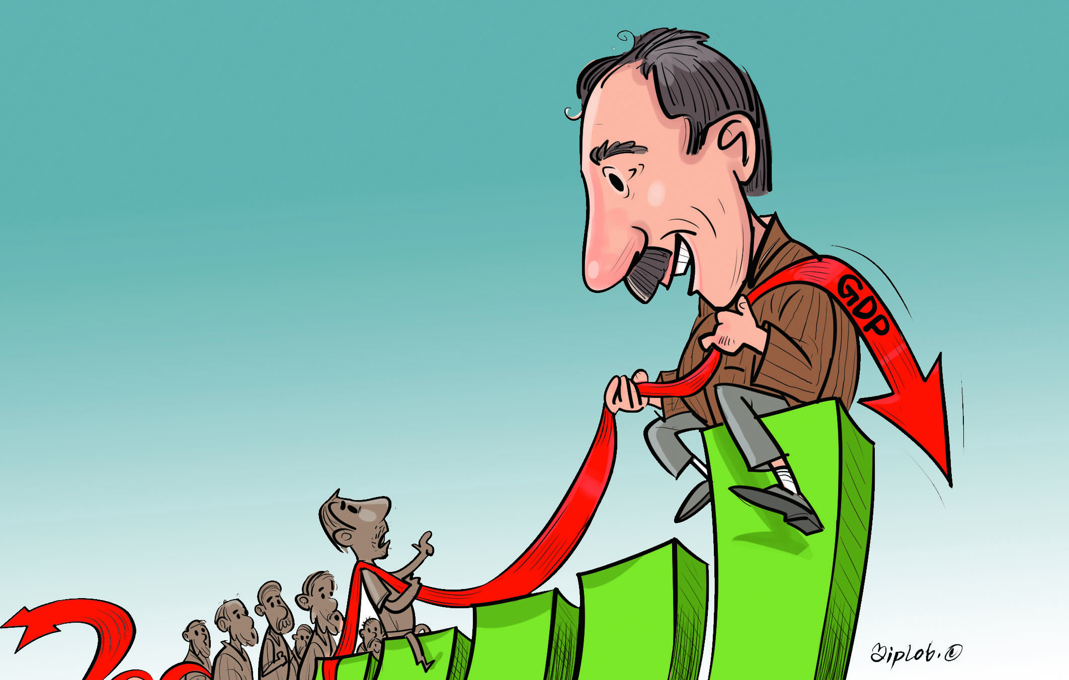 What is holding Bangladesh's GDP growth rate down?