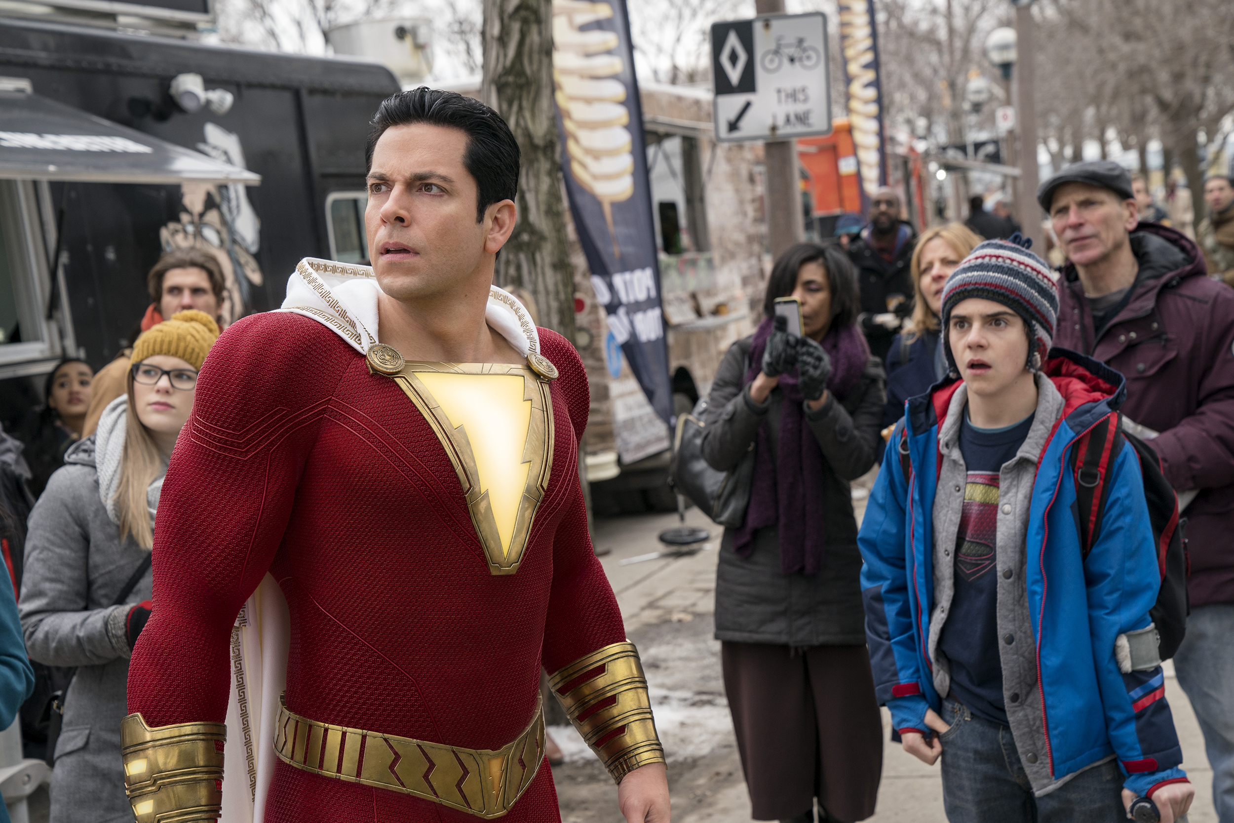 Review: New 'Shazam' has more everything, but less charm