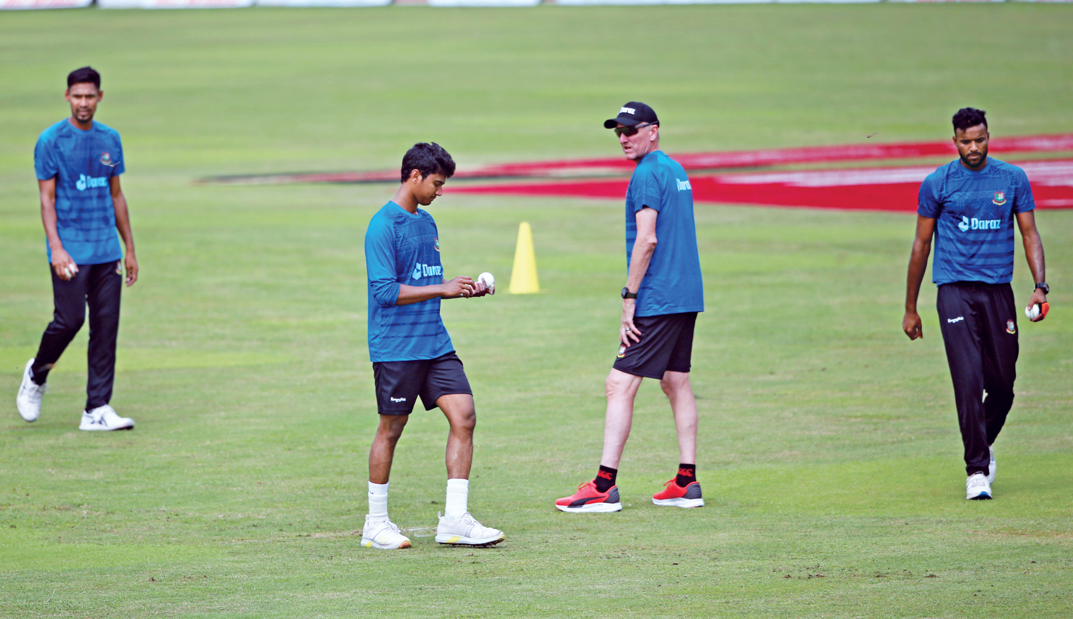 Donald bridging the skill gaps through  aggressive mentality