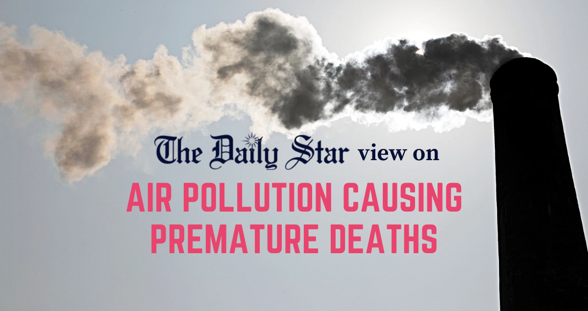 Air pollution crippling our nation