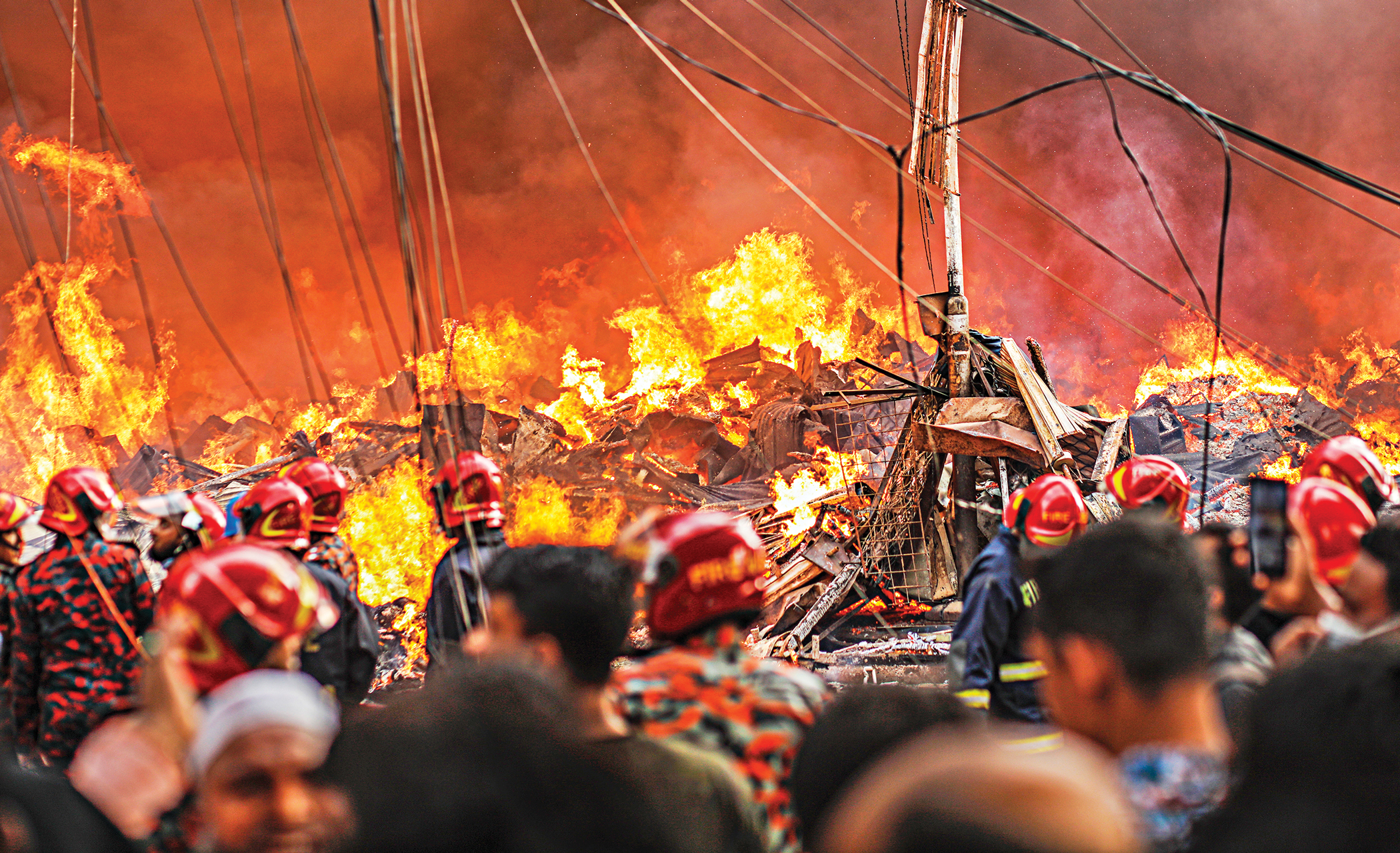 Bangabazar burnt to the ground