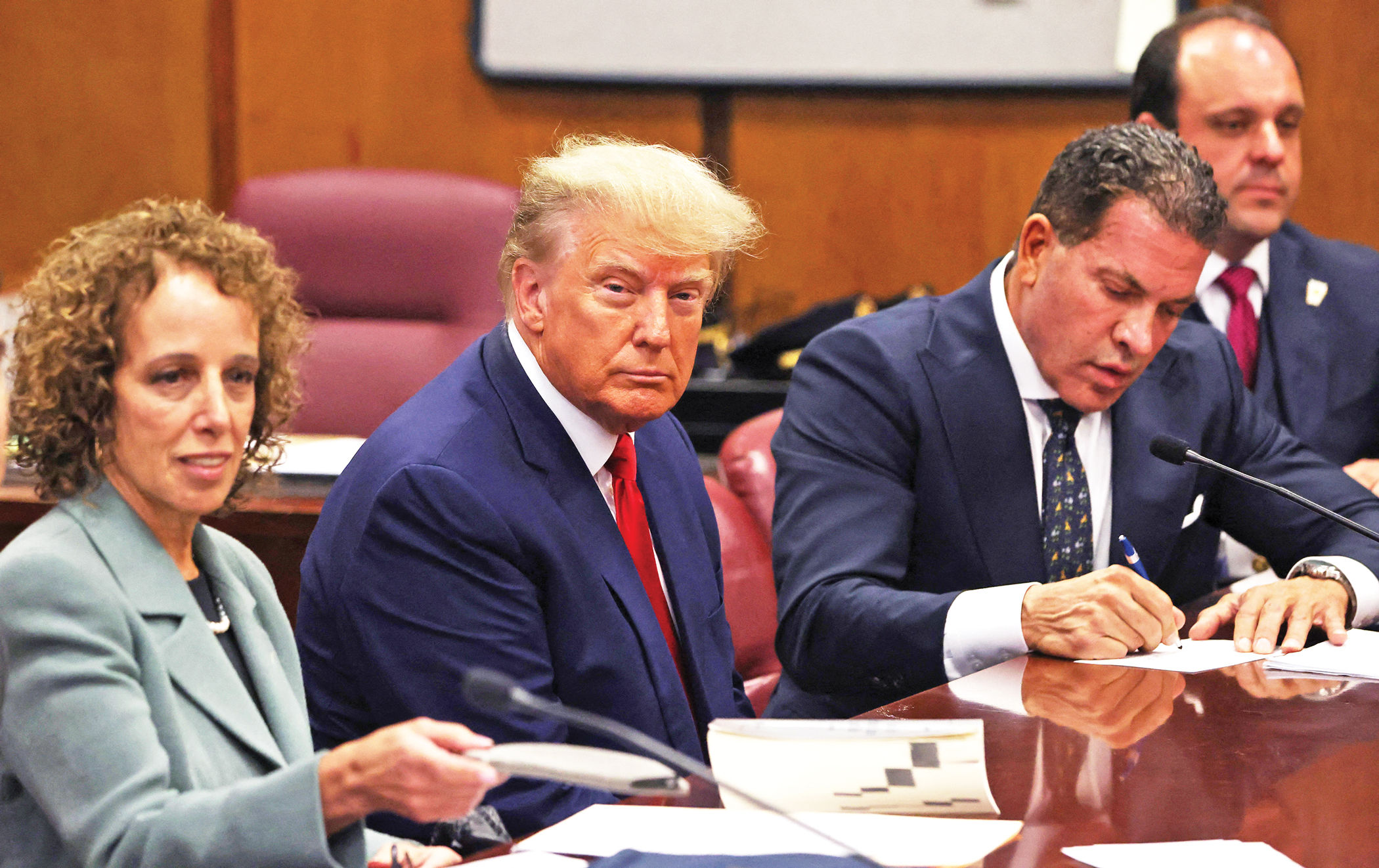 Trump pleads  not guilty to 34 felony counts