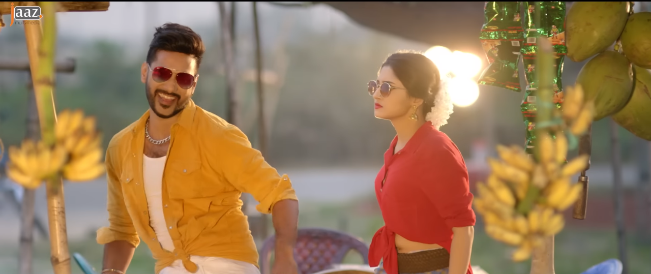 Shajal-Puja groove together in ‘Dhongi Chele’