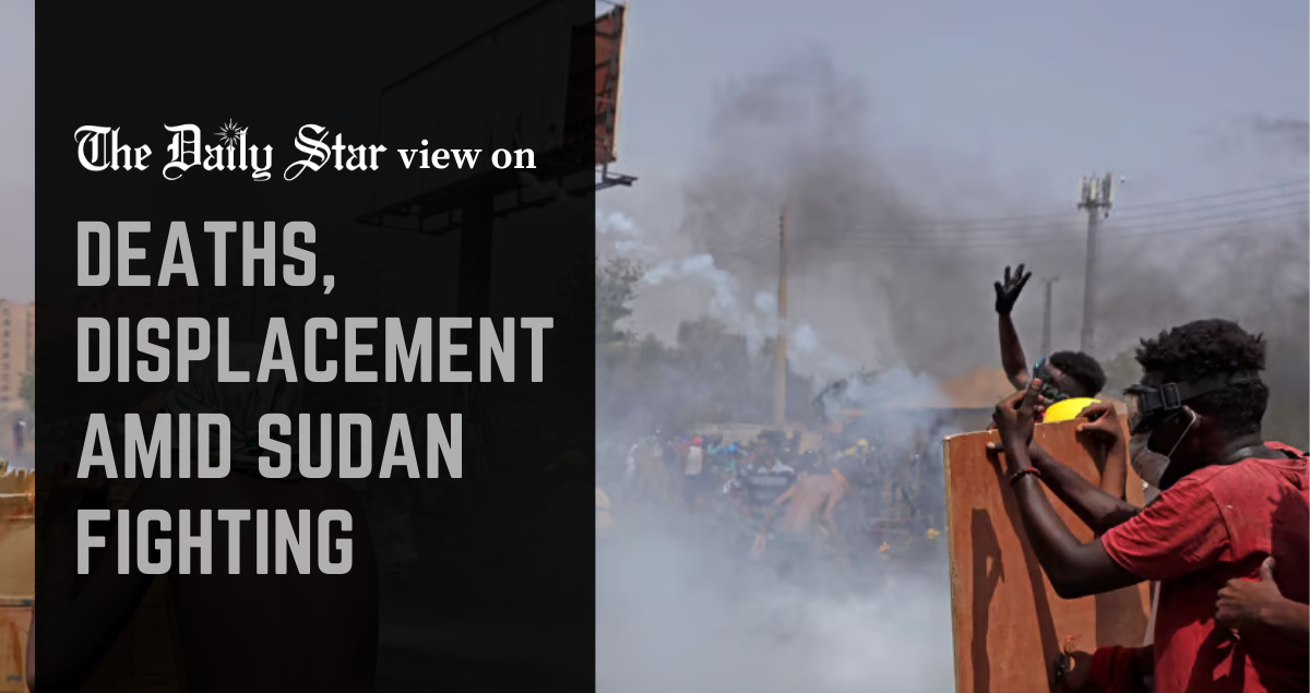 World should push for peace in Sudan