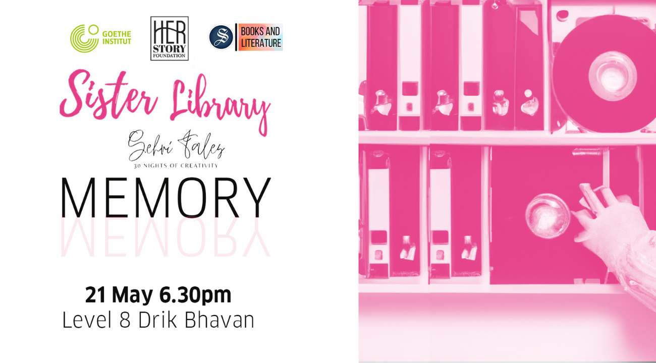 Sehri Tales in person—with Sister Library this time