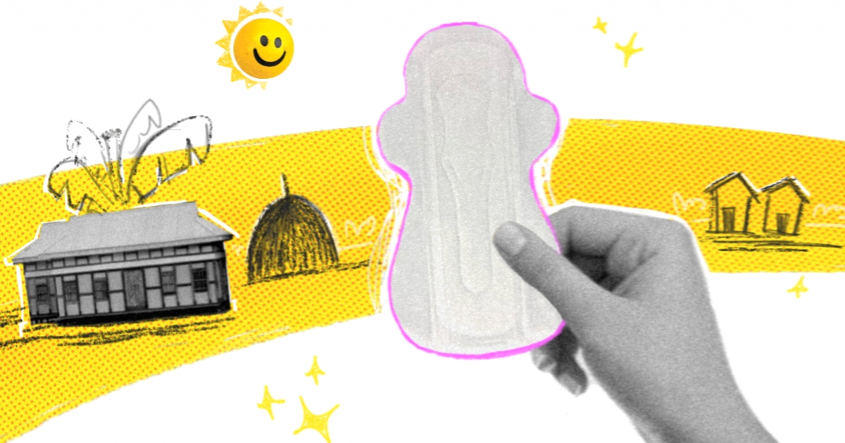 What’s in a girls’ toilet at a rural school?