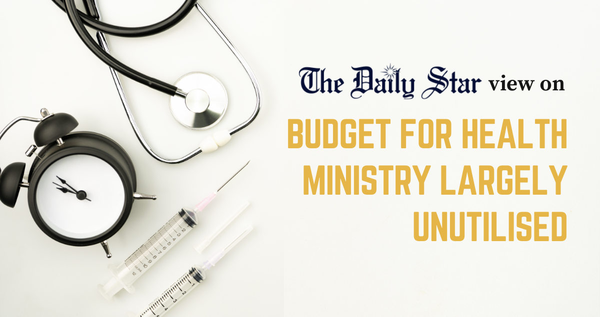 A problem befitting the health ministry