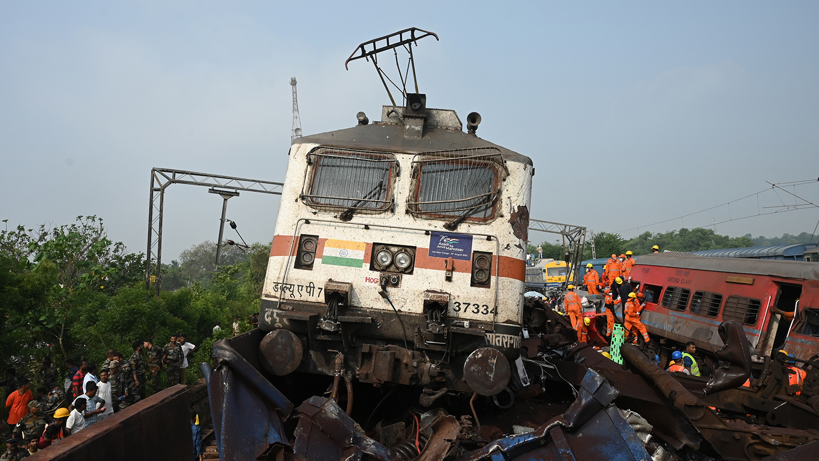 Odisha train accident in frames