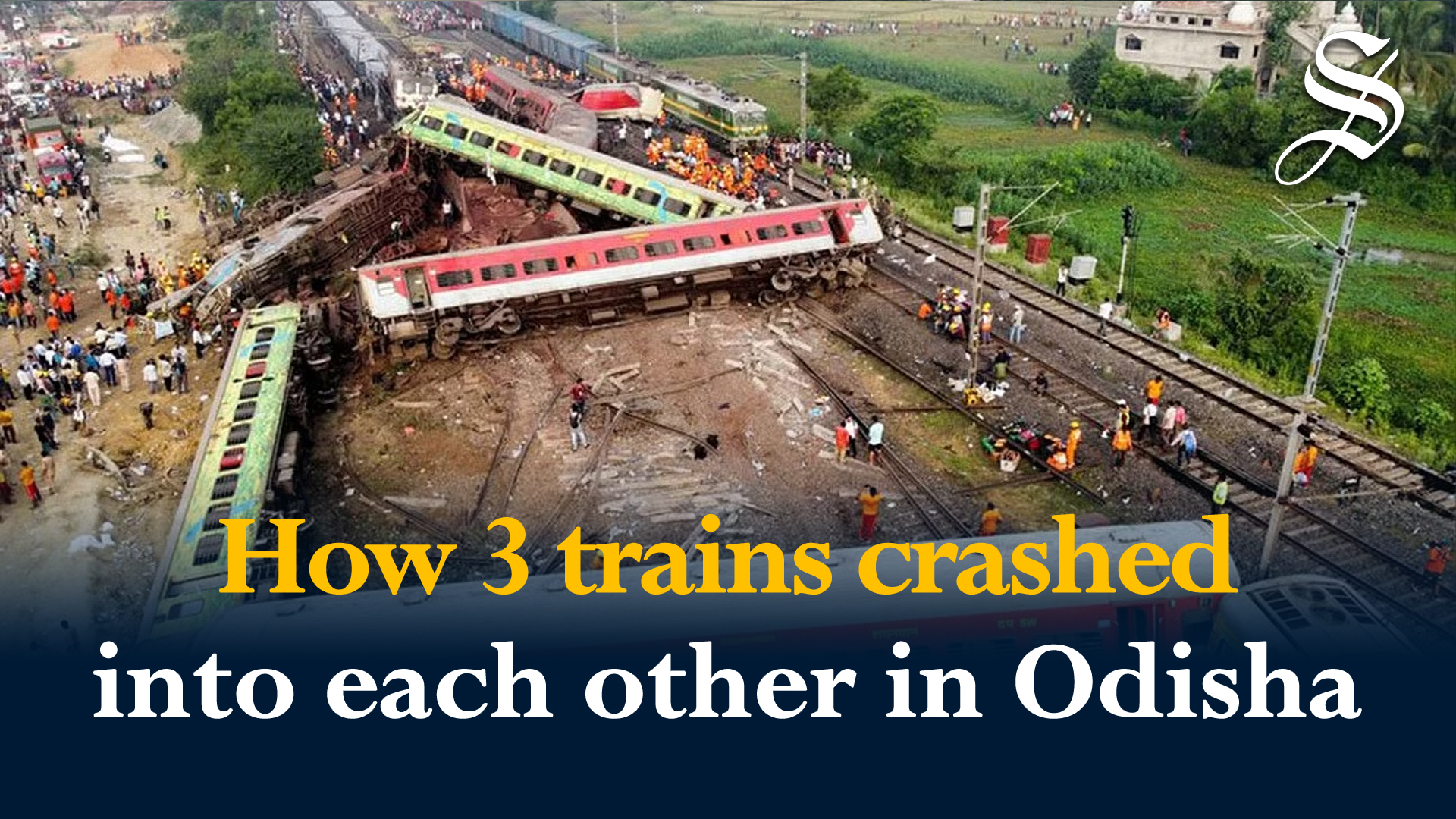 How 3 trains crashed into each other in Odisha