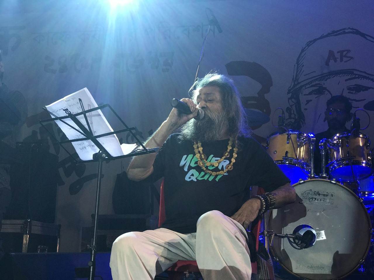 Bangladeshi artistes will sing for Tapas Das from Moheener Ghoraguli