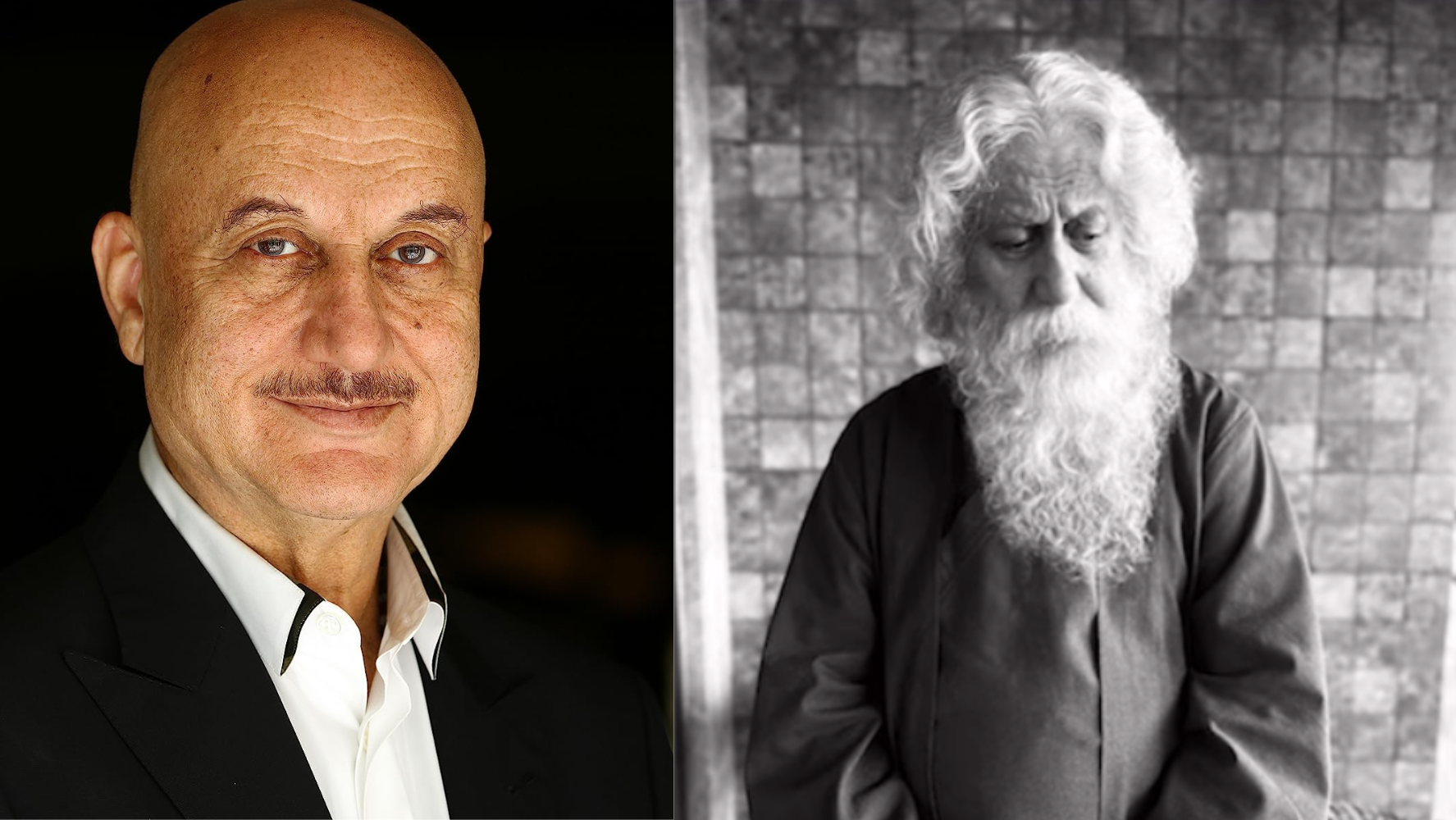 Anupam Kher to play Rabindranath Tagore, shares first look