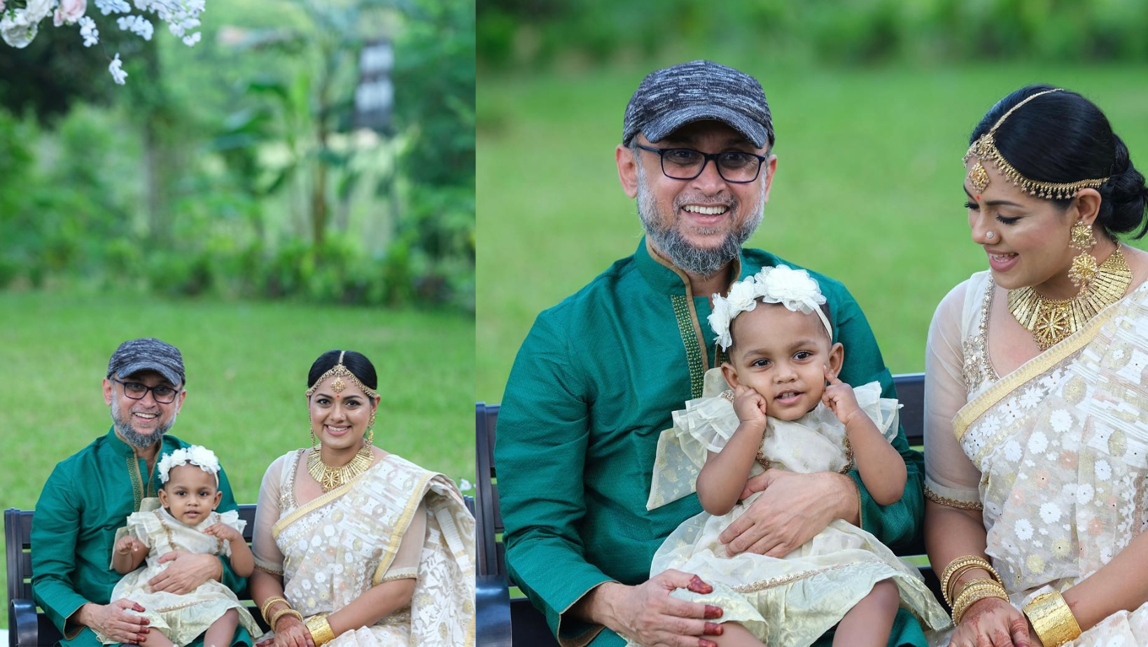 Tisha and Farooki celebrate 13 years of marriage, wear their wedding outfits again