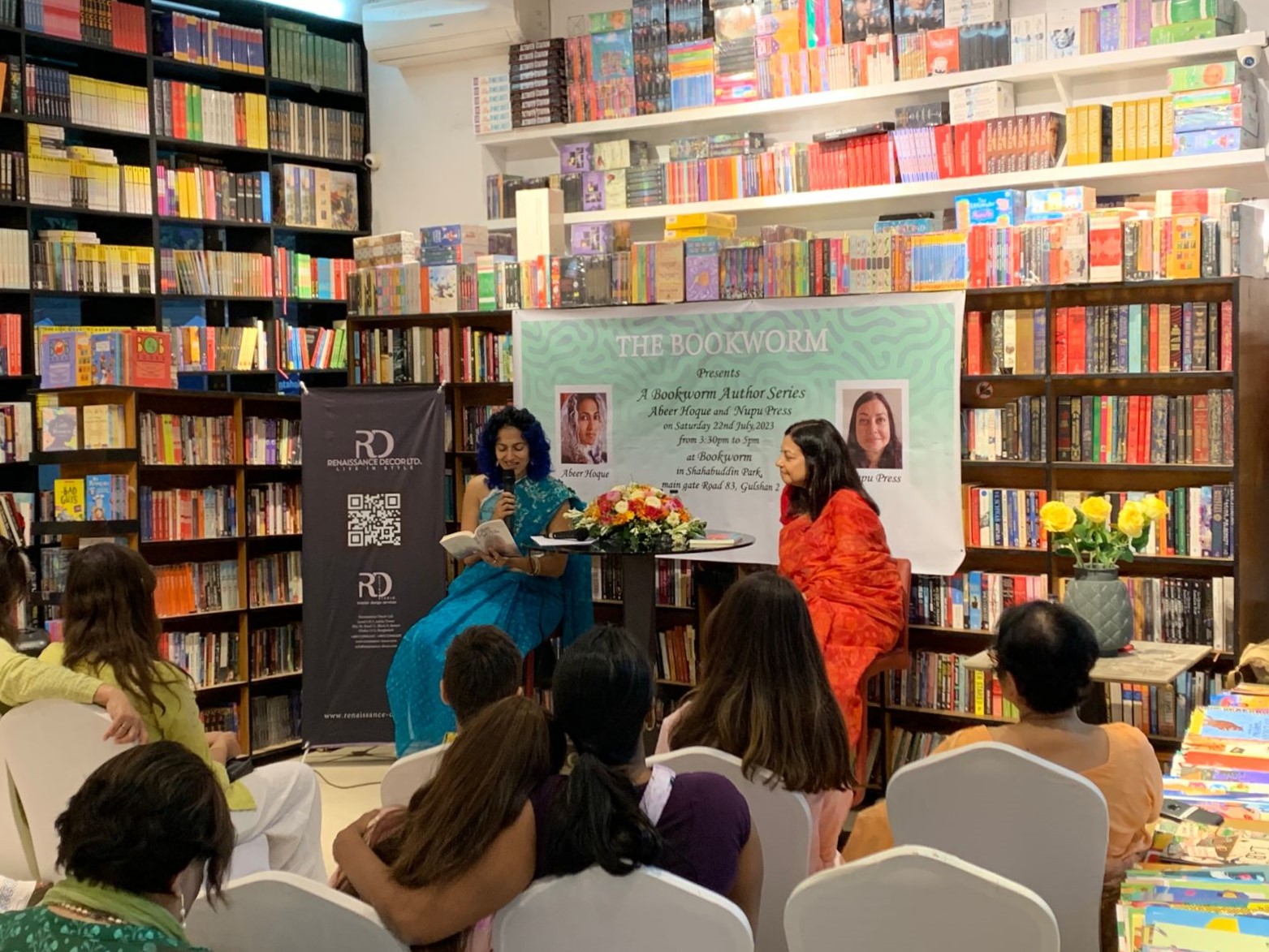 An afternoon with Abeer Hoque and Nupu Press: A celebration of creativity