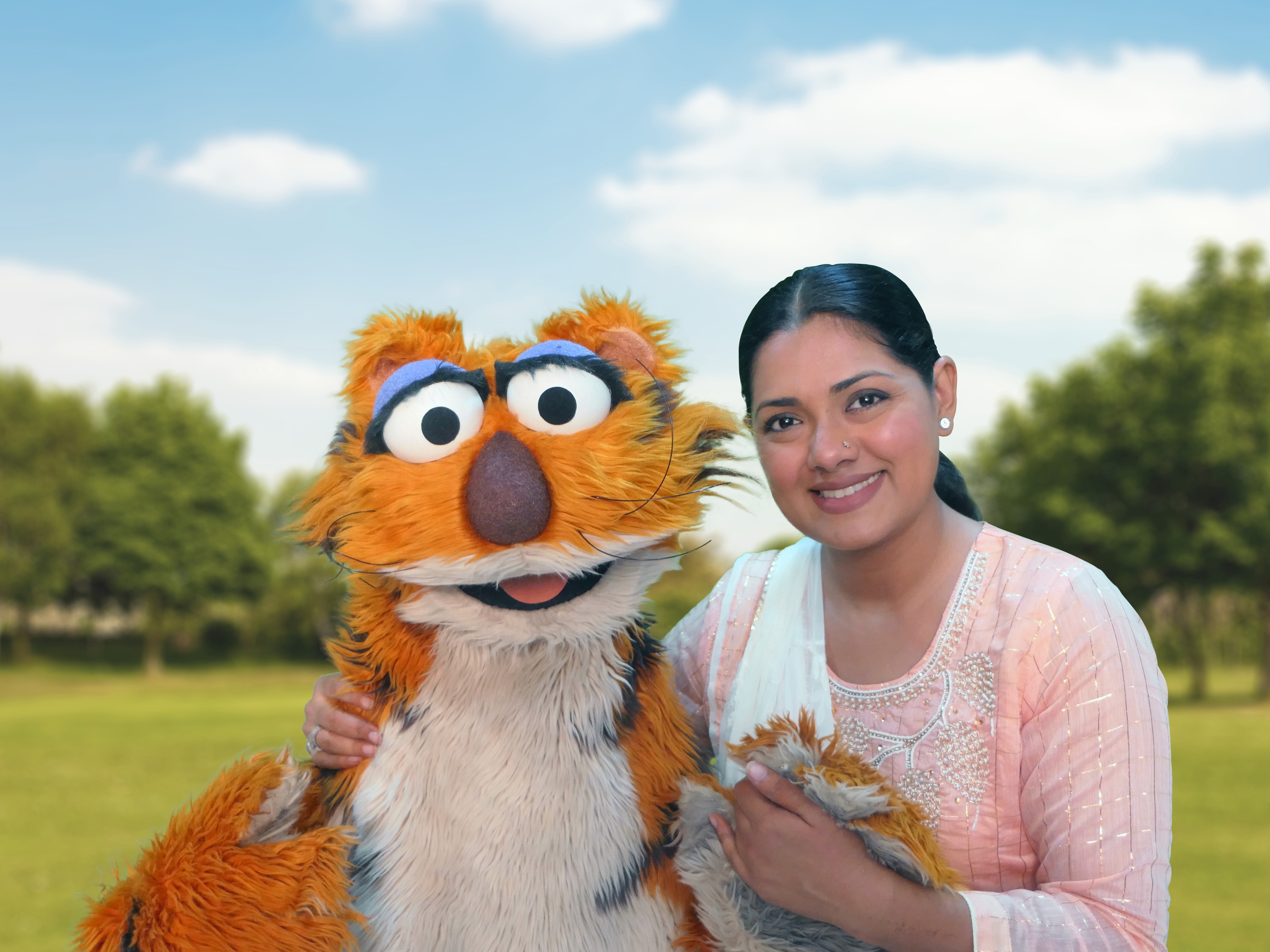 Halum and Tisha team up for Int'l Tiger Day
