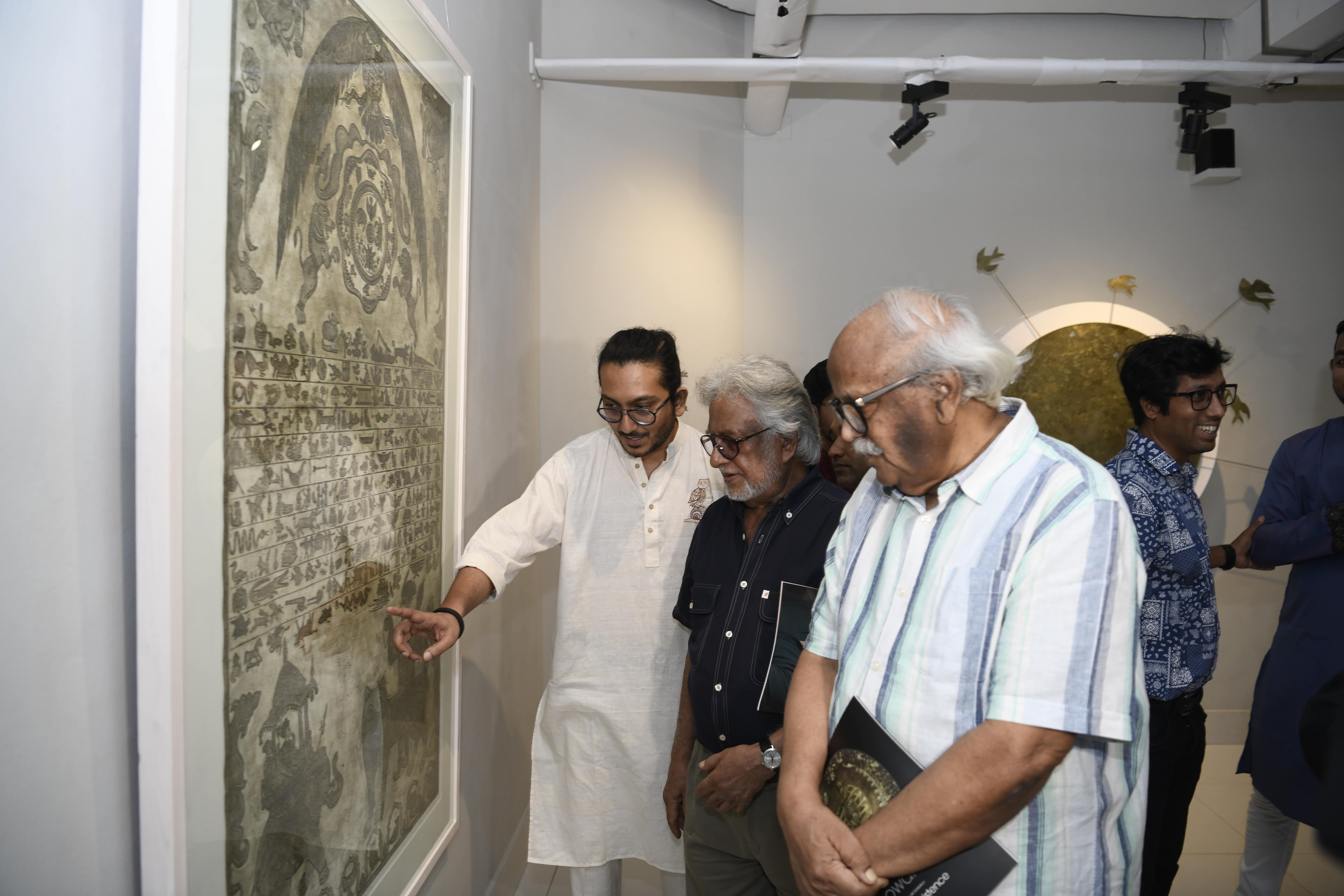 Sourav Chowdhury's 5th solo exhibition underway at AFD