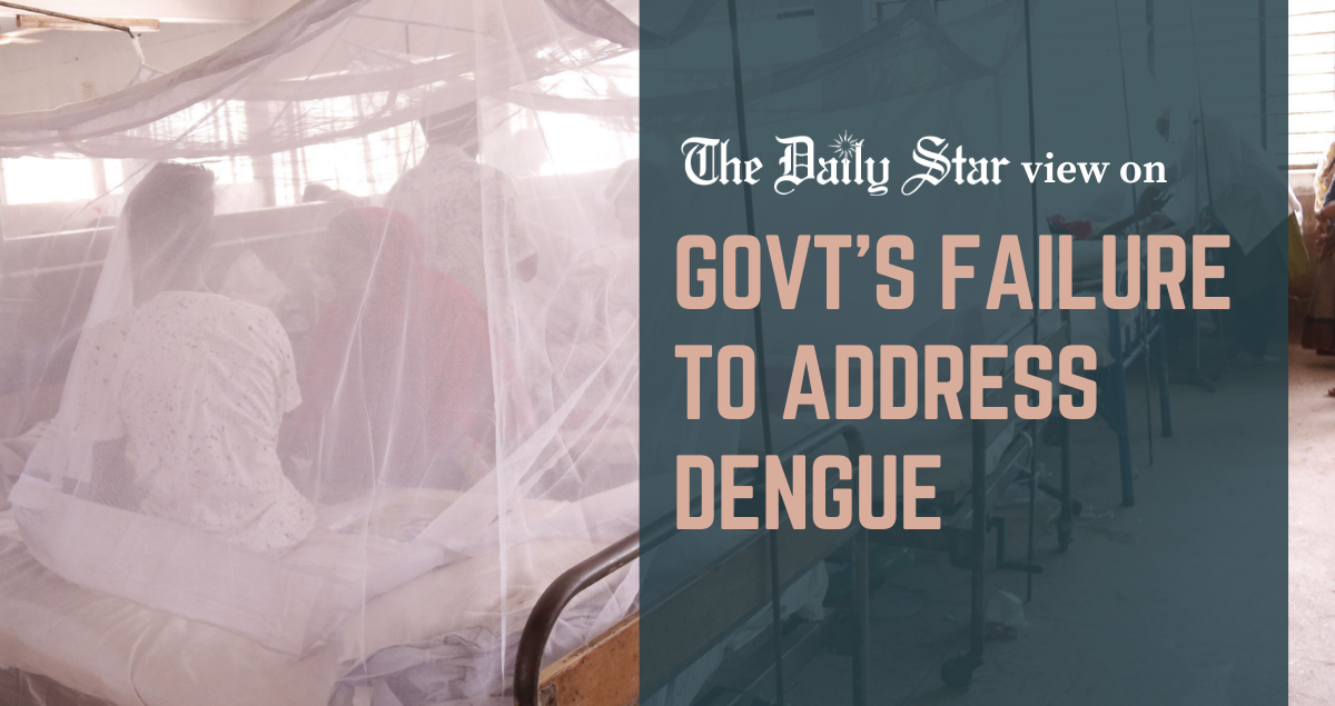 Government's lacklustre attitude as deadly as dengue itself