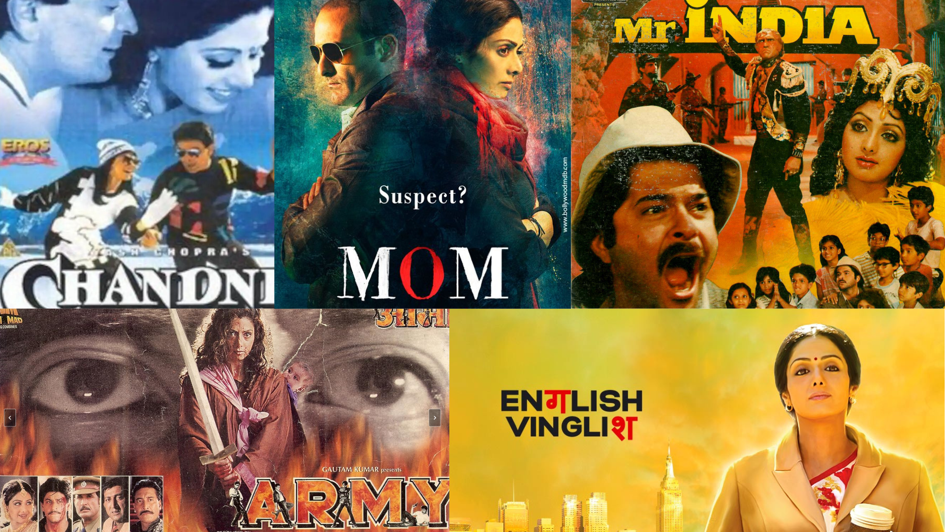 Remembering Bollywood’s sweetheart, Sridevi