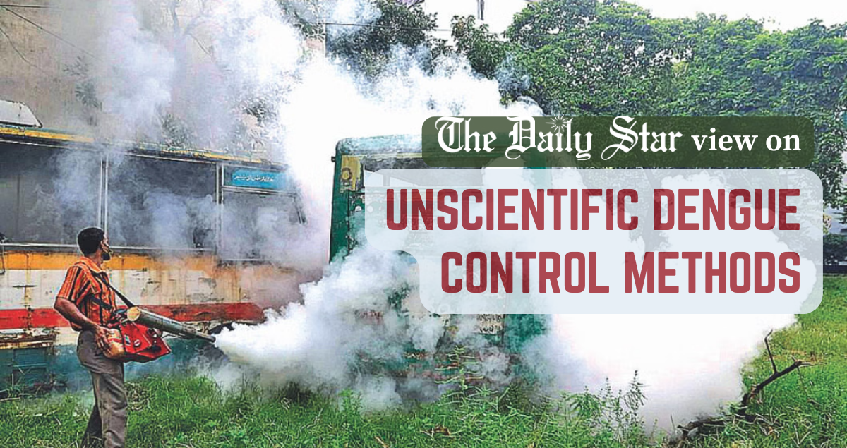Why is our drive against dengue so unscientific?