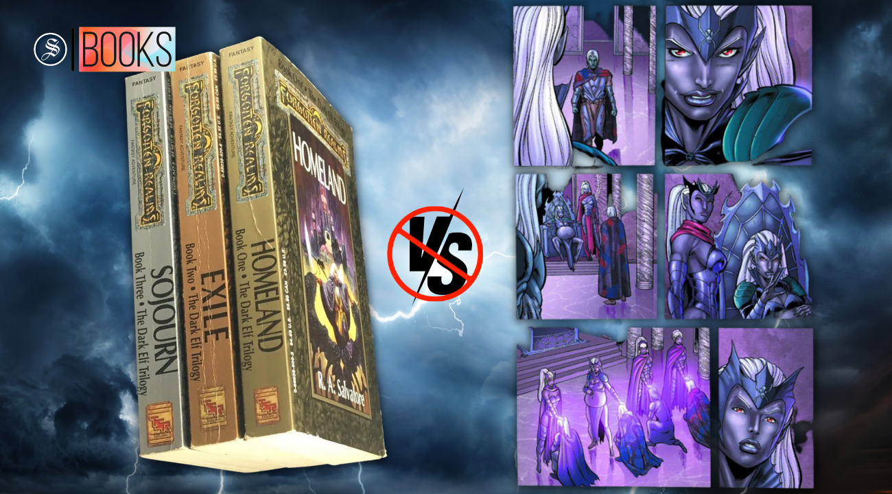 ‘The Dark Elf Trilogy’: The synergy between the novels and graphic novels