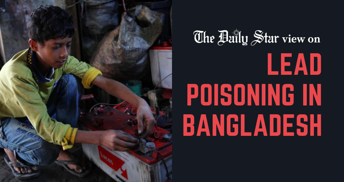 Lead pollution is killing us and our children