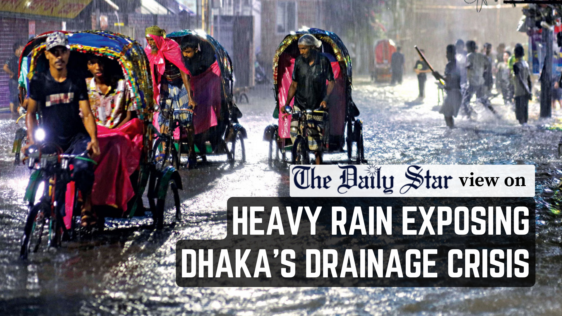 Dhaka’s monsoon woes